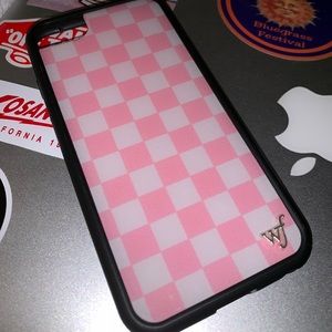 Wildflower iPhone 6/7/8 Checkered Case